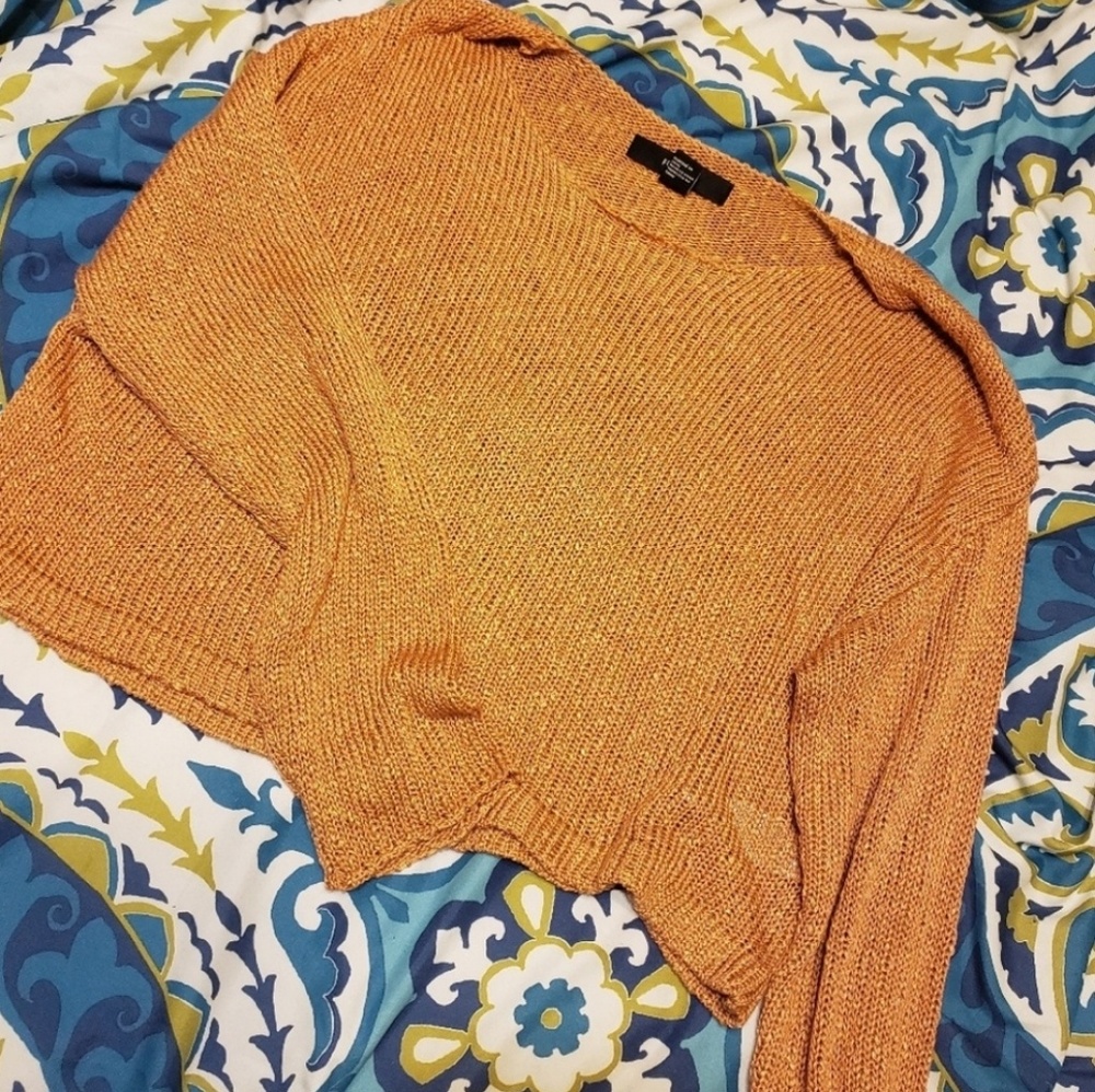 Orange/rust sweater